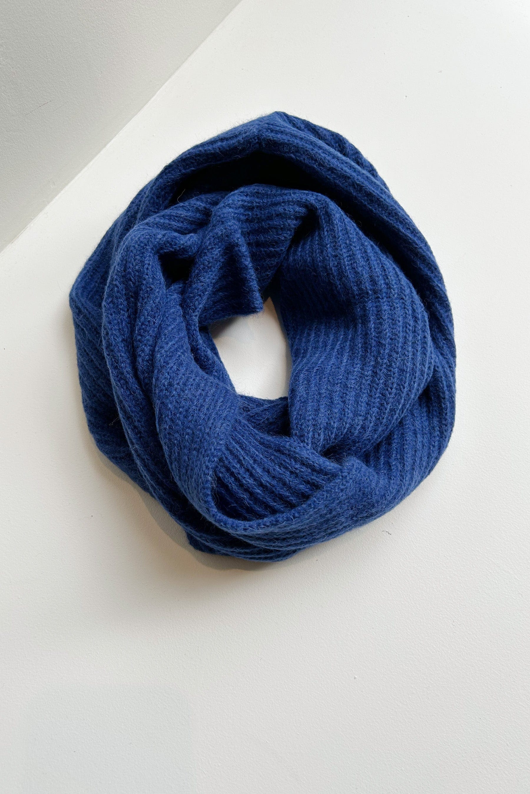 Infinity Scarf in Alpaca Wool Blend - Sale Colors Accessories CHRISTINE ALCALAY Cobalt One Size 