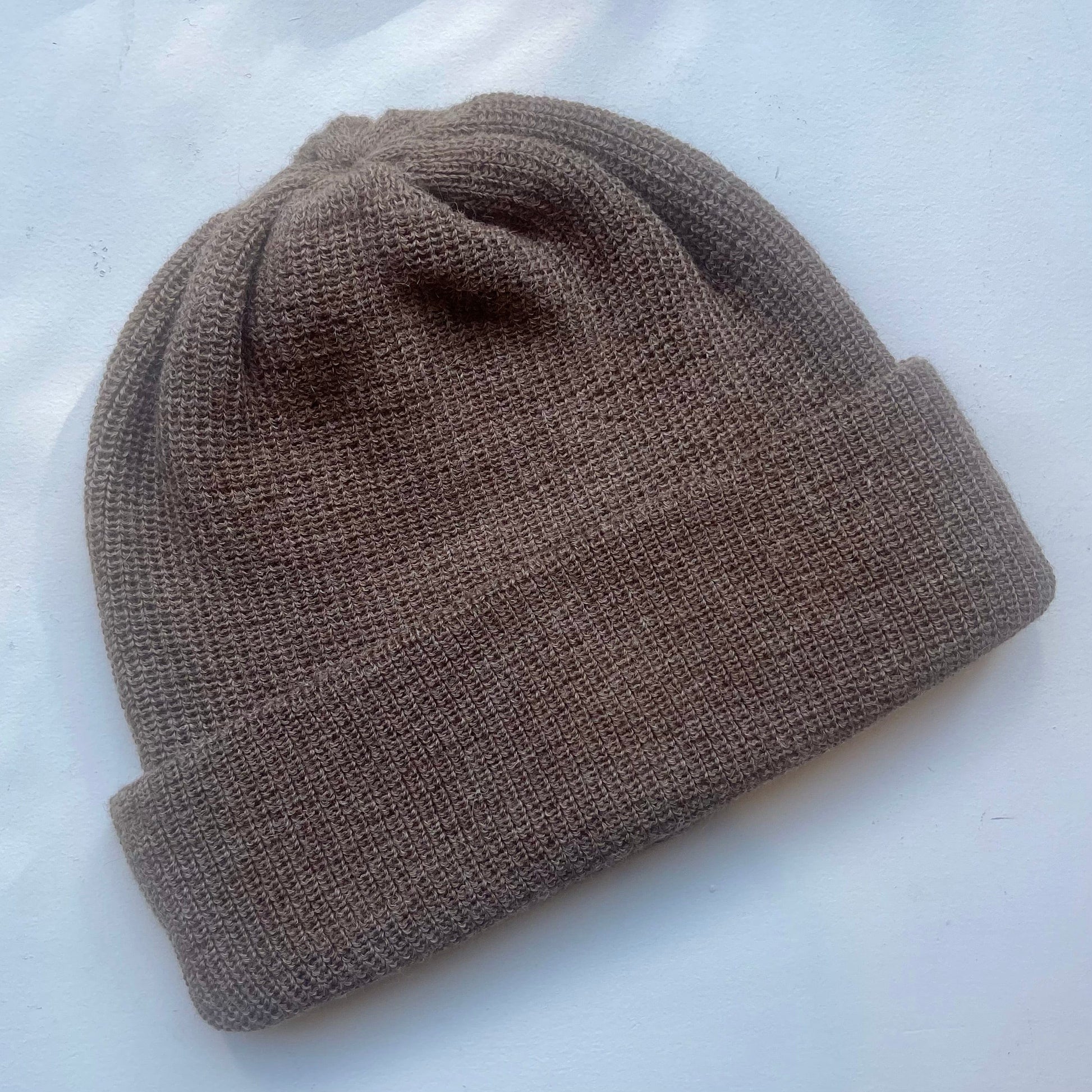 Plush Rib Beanie in Baby Alpaca Accessories CHRISTINE ALCALAY   