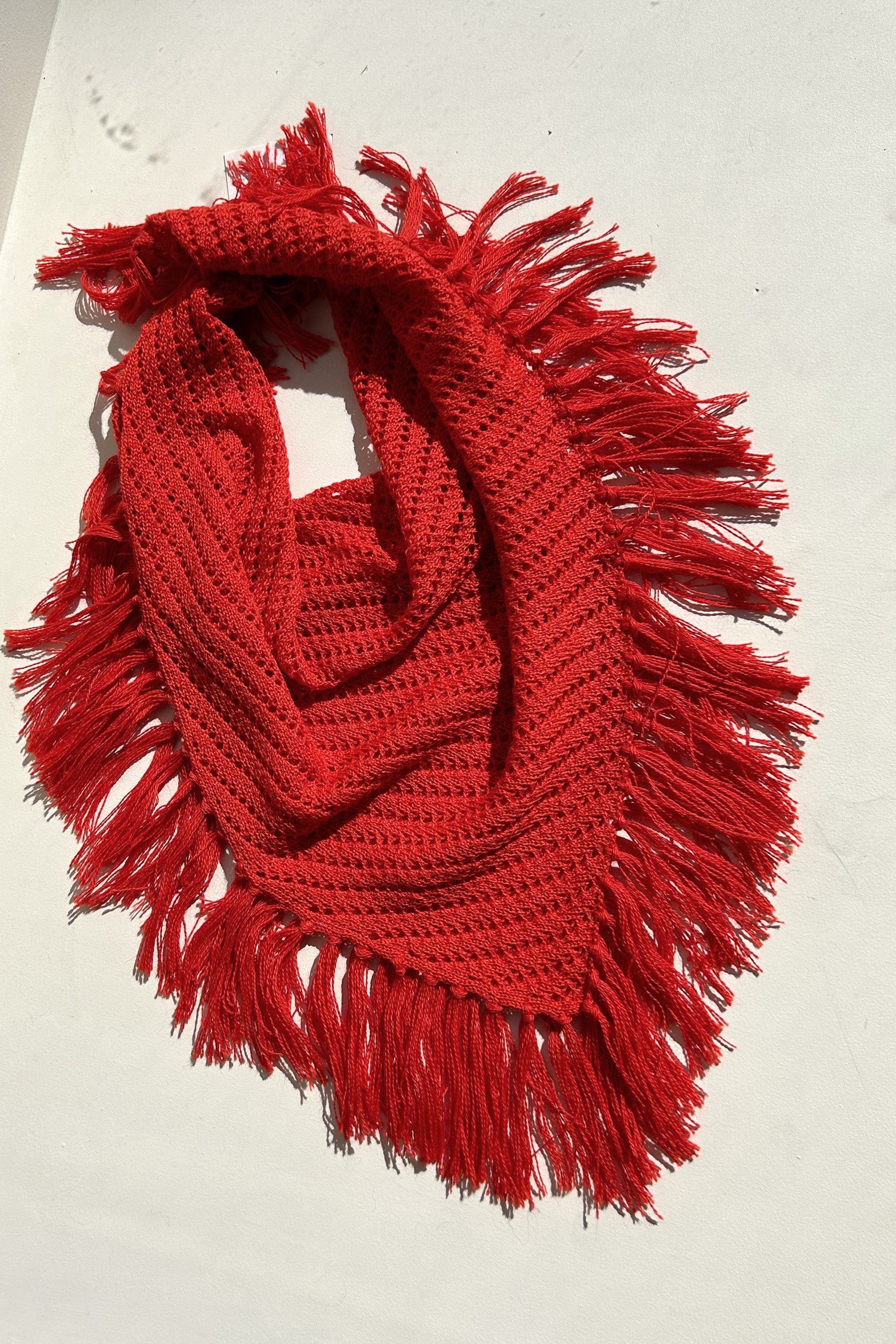 Figueroa Alpaca offers blanket scarf with fringe trim