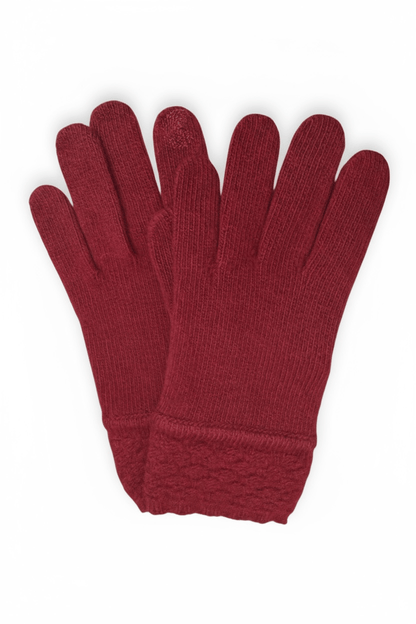 Cashmere Trio with Beanie, Gloves and Socks (Rum) Accessories CHRISTINE ALCALAY Boutique