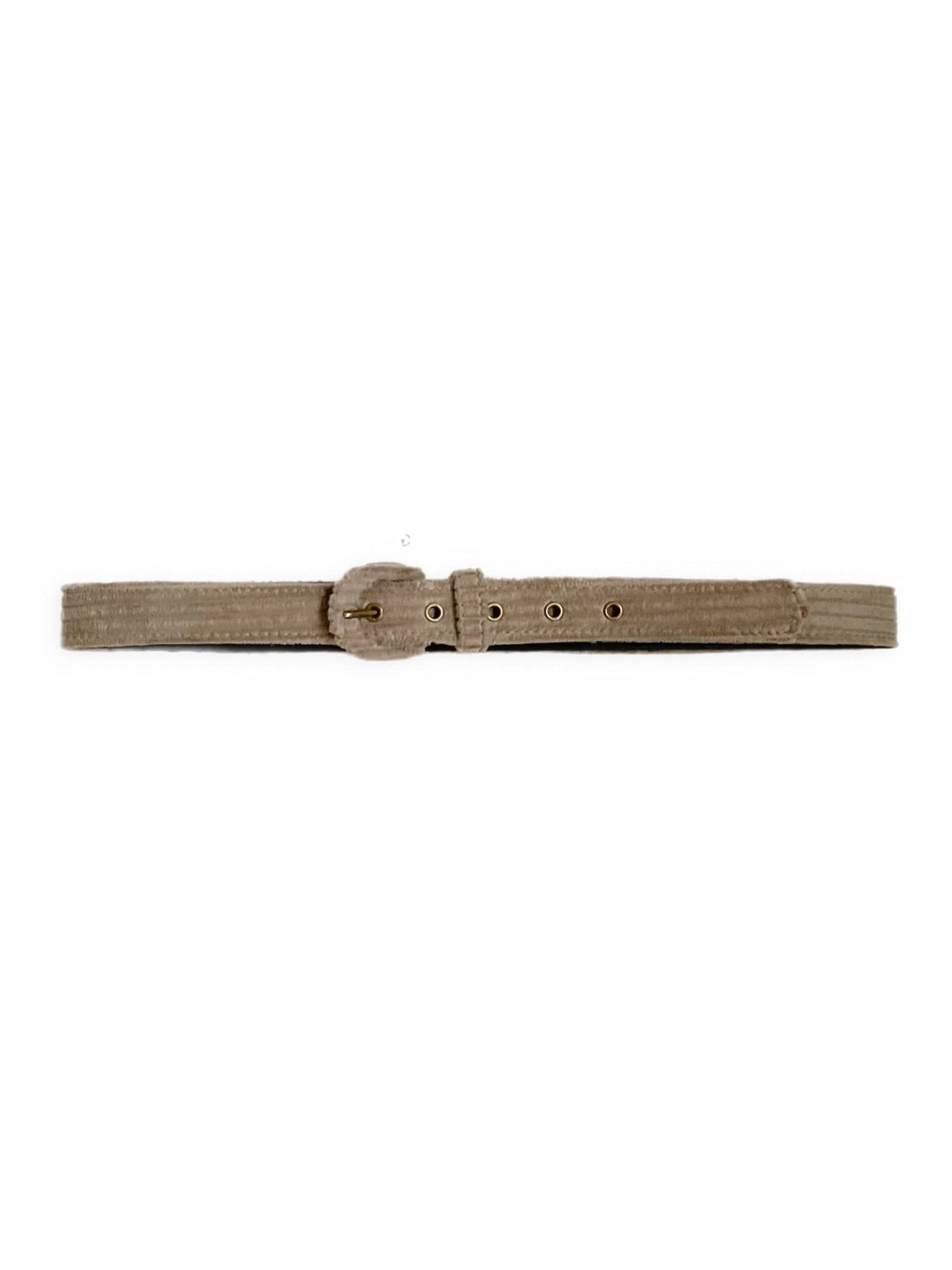 Narrow Belt for Nature vs Nurture Collection Belts CHRISTINE ALCALAY Ash (Corduroy) Extra Small 