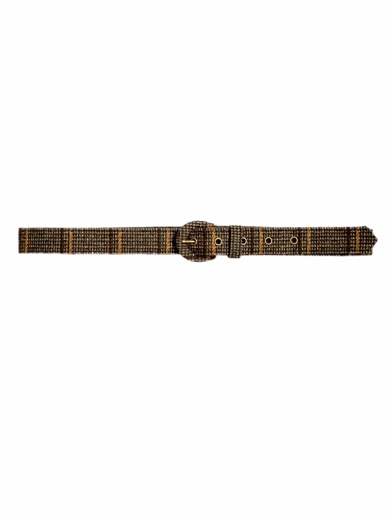 Christine Alcalay Narrow Pattern Fabric Belts Belts CHRISTINE ALCALAY
