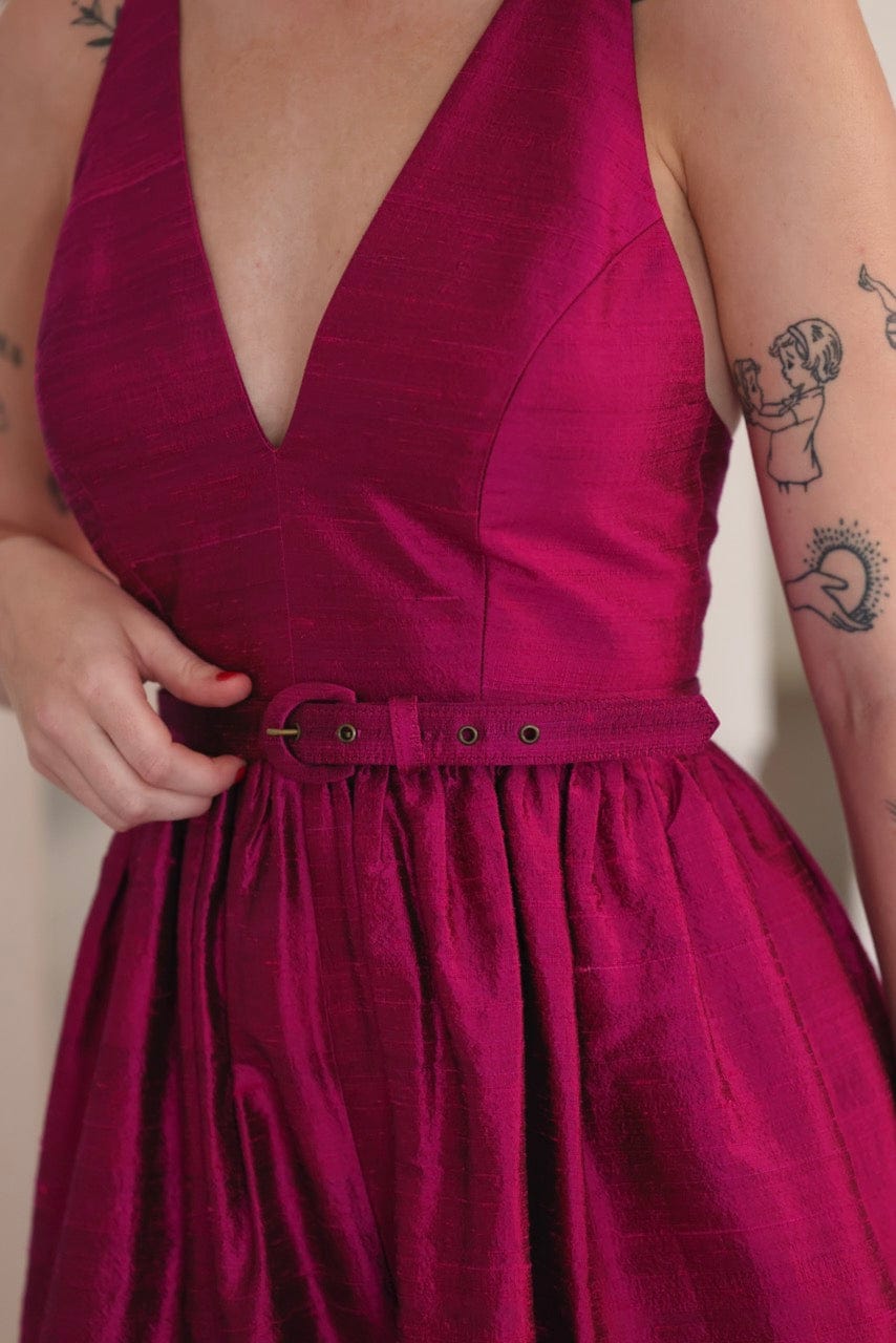 Christine Alcalay Narrow Solid Fabric Belts Belts CHRISTINE ALCALAY