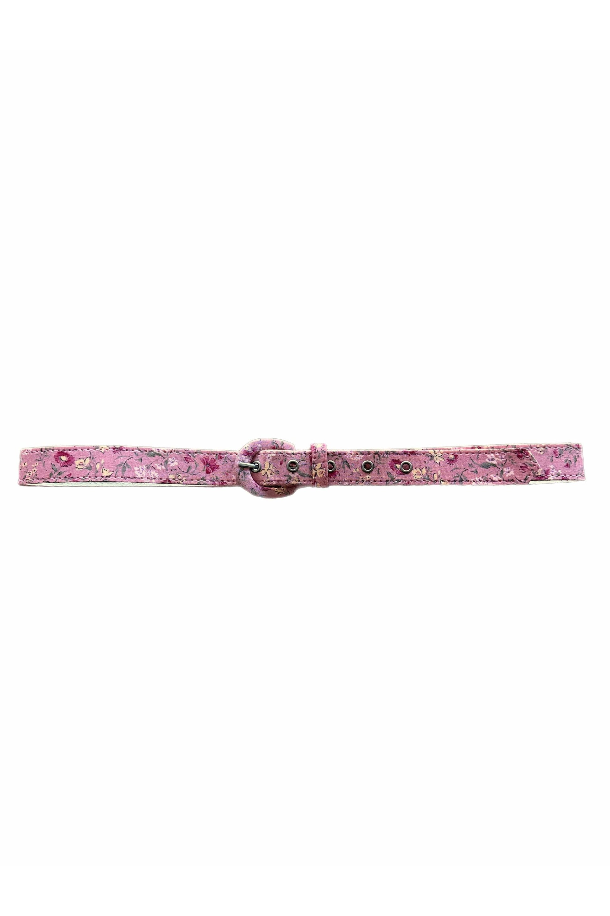 Christine Alcalay Narrow Pattern Fabric Belts Belts CHRISTINE ALCALAY