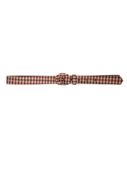 Christine Alcalay Narrow Pattern Fabric Belts Belts CHRISTINE ALCALAY