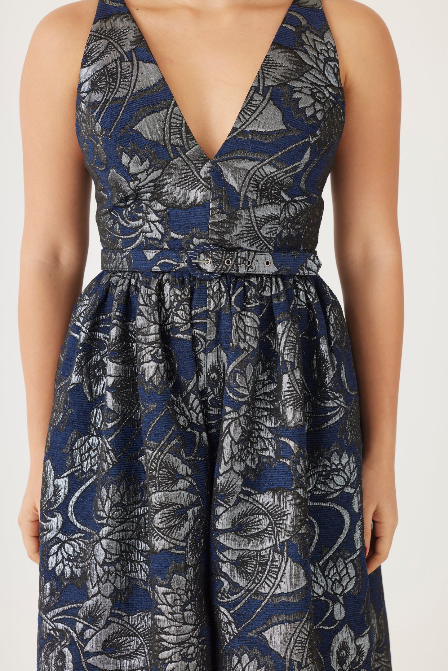 Christine Alcalay Narrow Pattern Fabric Belts Belts CHRISTINE ALCALAY