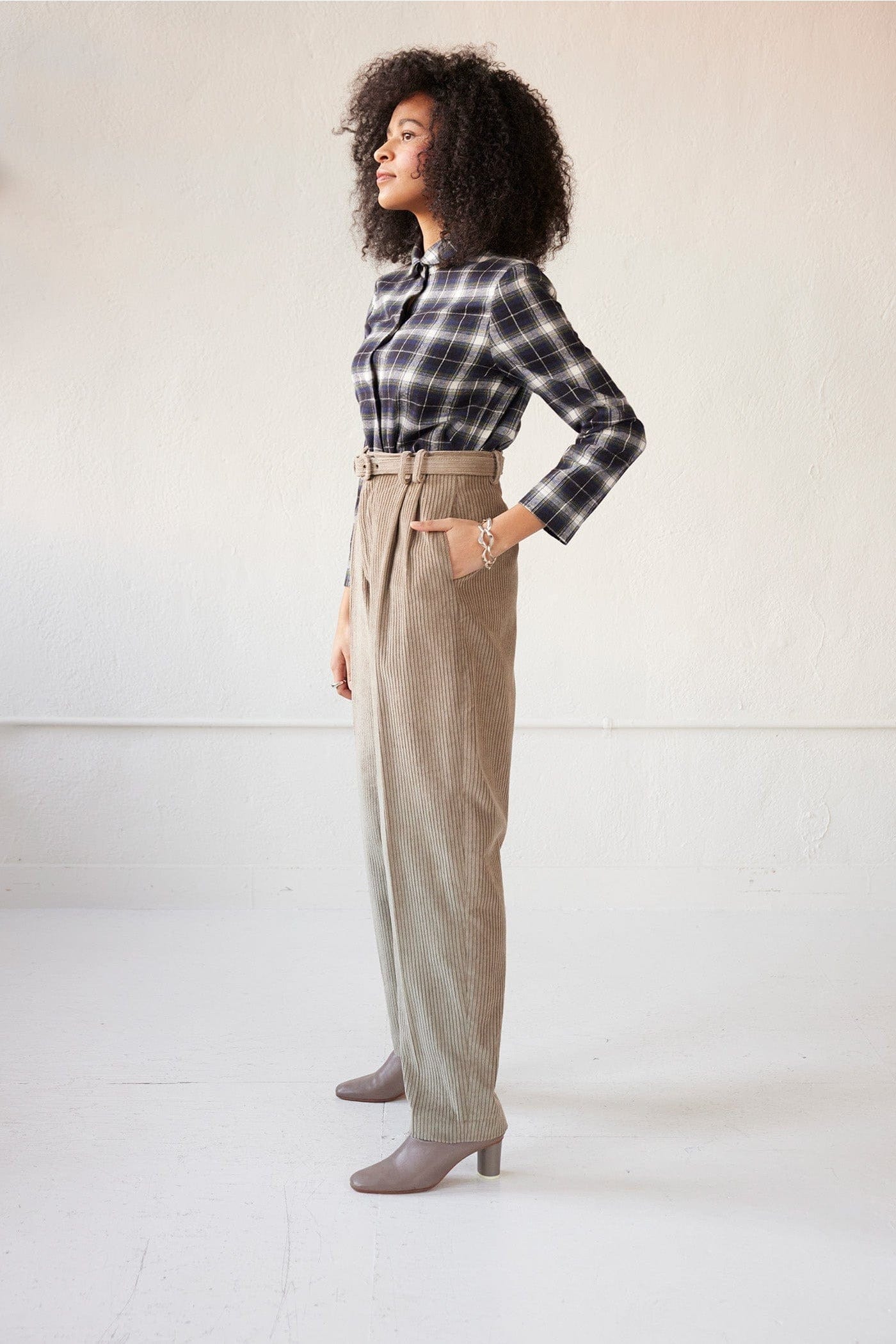 Binty Blouse in Japanese Flannel Blouses CHRISTINE ALCALAY   