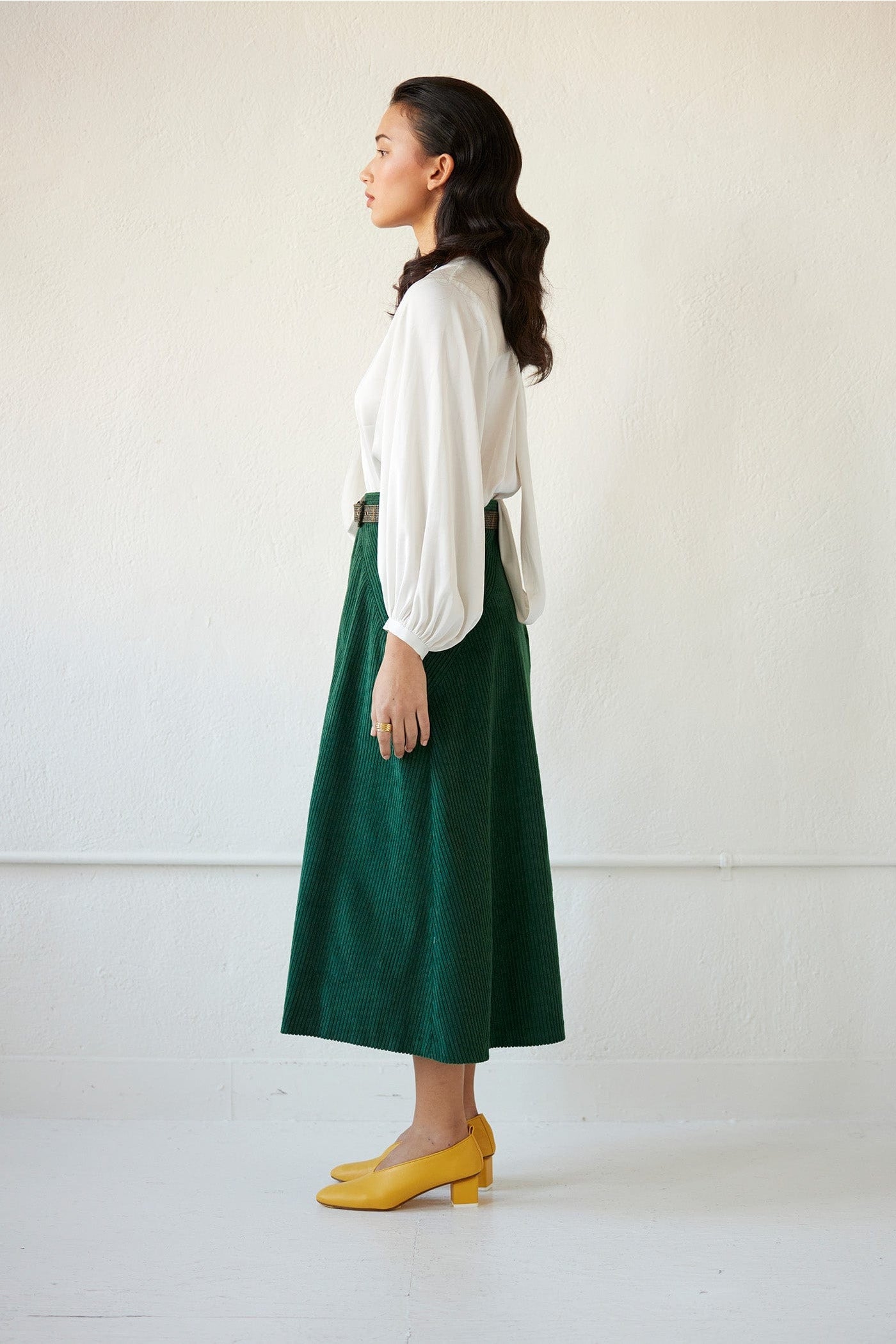 Trish Blouse in Japanese Charmeuse Blouses CHRISTINE ALCALAY   