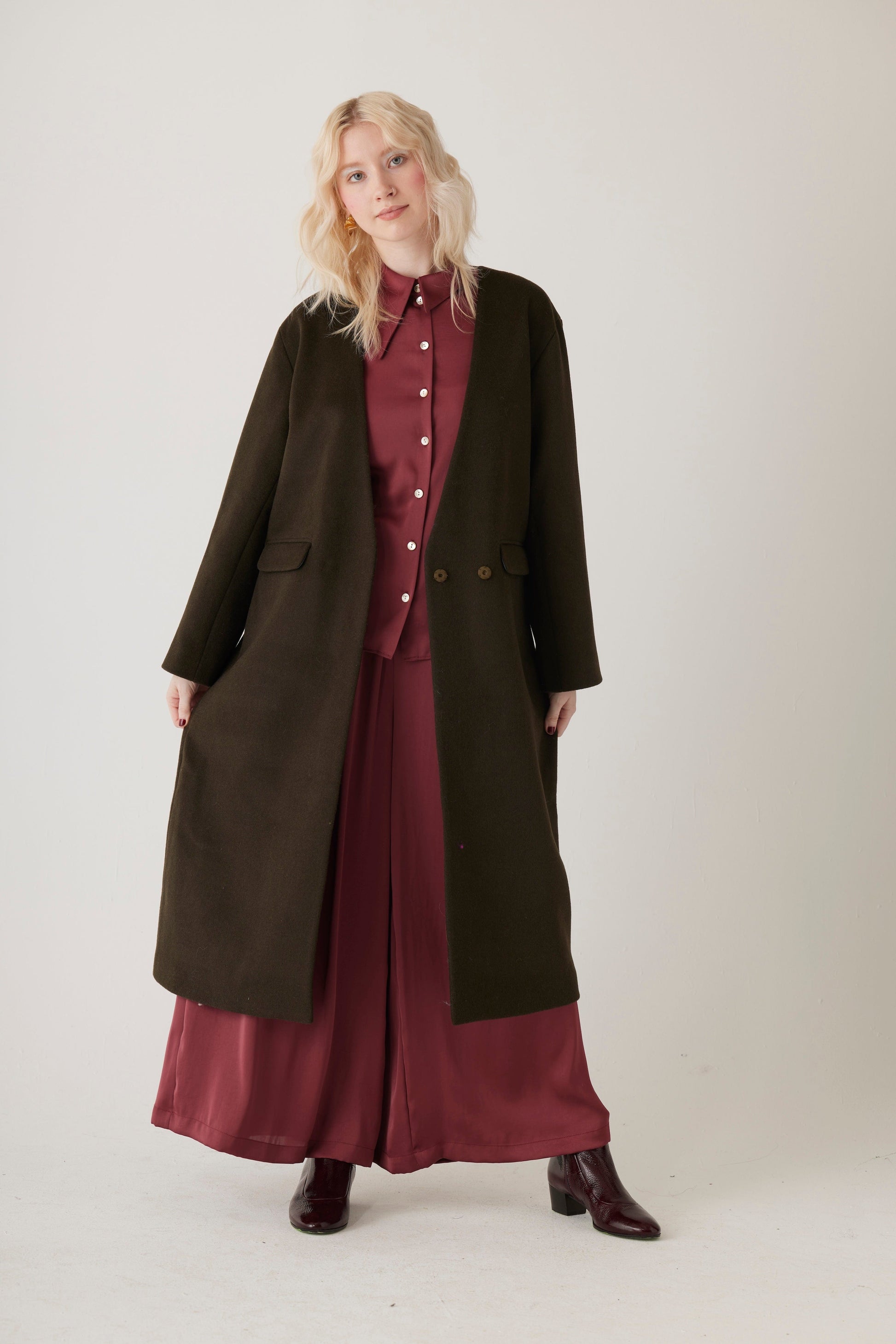 Nima Coat in Wool Blend Coat CHRISTINE ALCALAY   