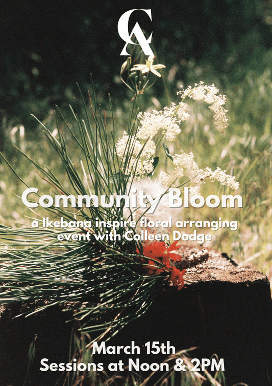 Community Bloom Event Tickets CHRISTINE ALCALAY