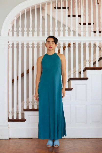 Amelia Dress in Linen Blend Amelia Dress in Linen Blend