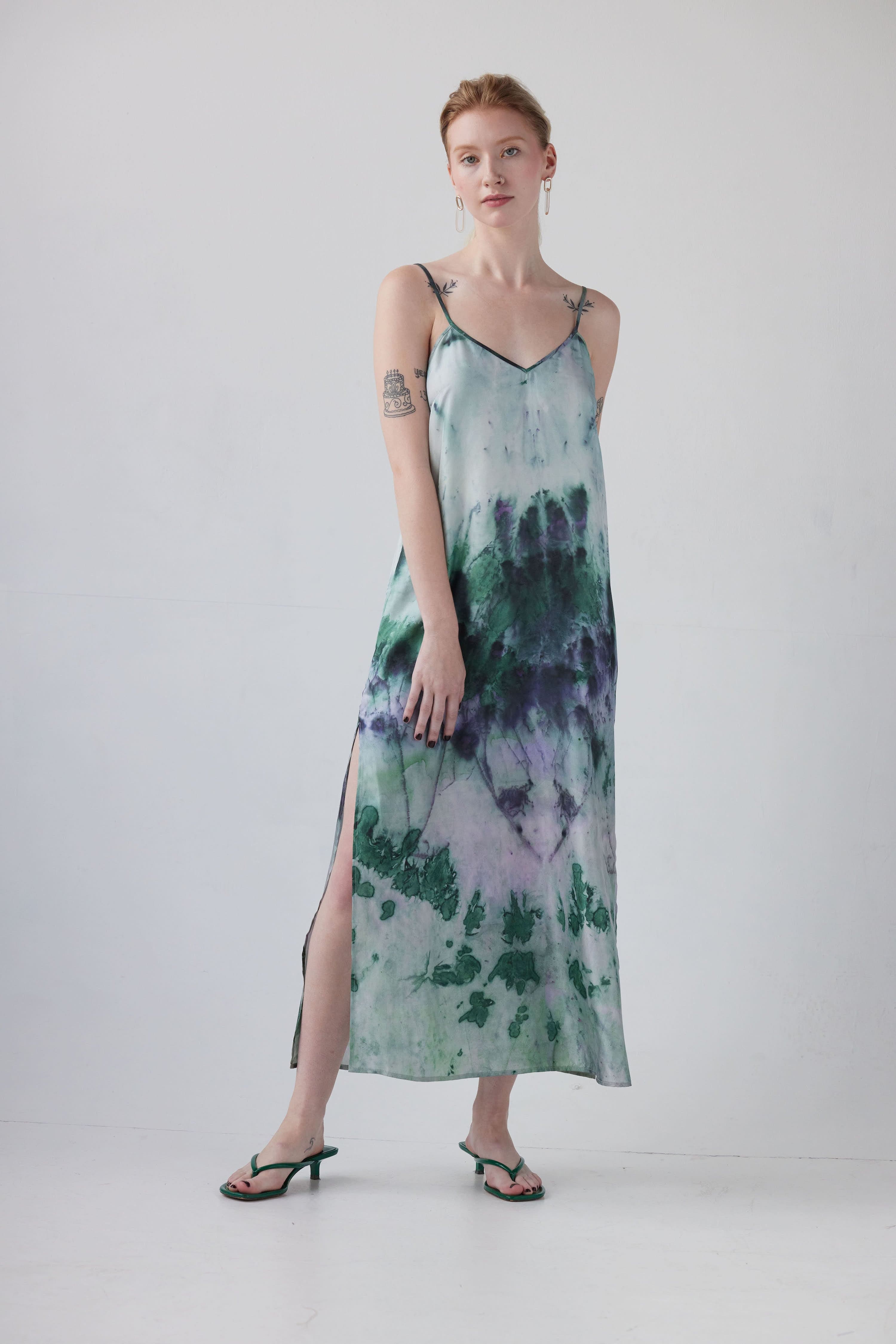 Kate Slip Dress in Silk – CHRISTINE ALCALAY