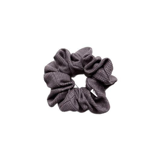 Fabric Scrunchy Hair Accessories CHRISTINE ALCALAY Lavender Plaid Regular 