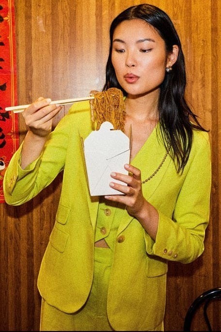 Tilda Double Pocket Blazer in Linen Jackets CHRISTINE ALCALAY