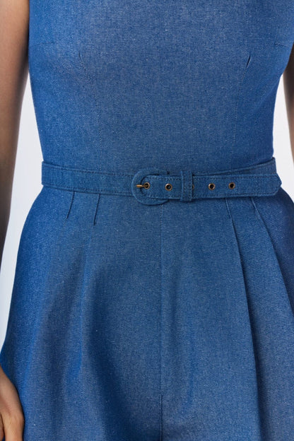 Camelia Jumpsuit in Denim Jumpsuits CHRISTINE ALCALAY