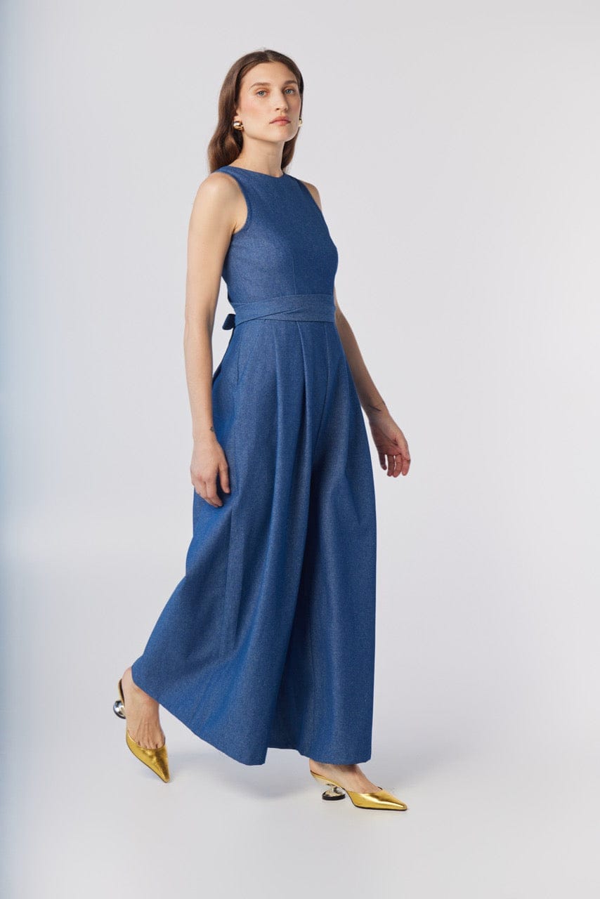 Kyoko Jumpsuit in Denim Jumpsuits CHRISTINE ALCALAY