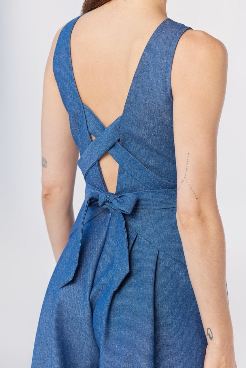 Kyoko Jumpsuit in Denim Jumpsuits CHRISTINE ALCALAY