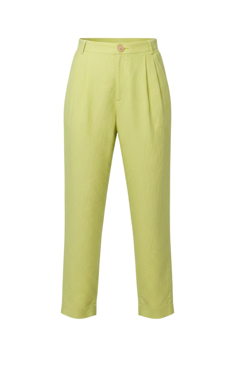 Sophia Tapered Pant in Linen Pants CHRISTINE ALCALAY