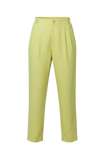 Sophia Tapered Pant in Linen Pants CHRISTINE ALCALAY