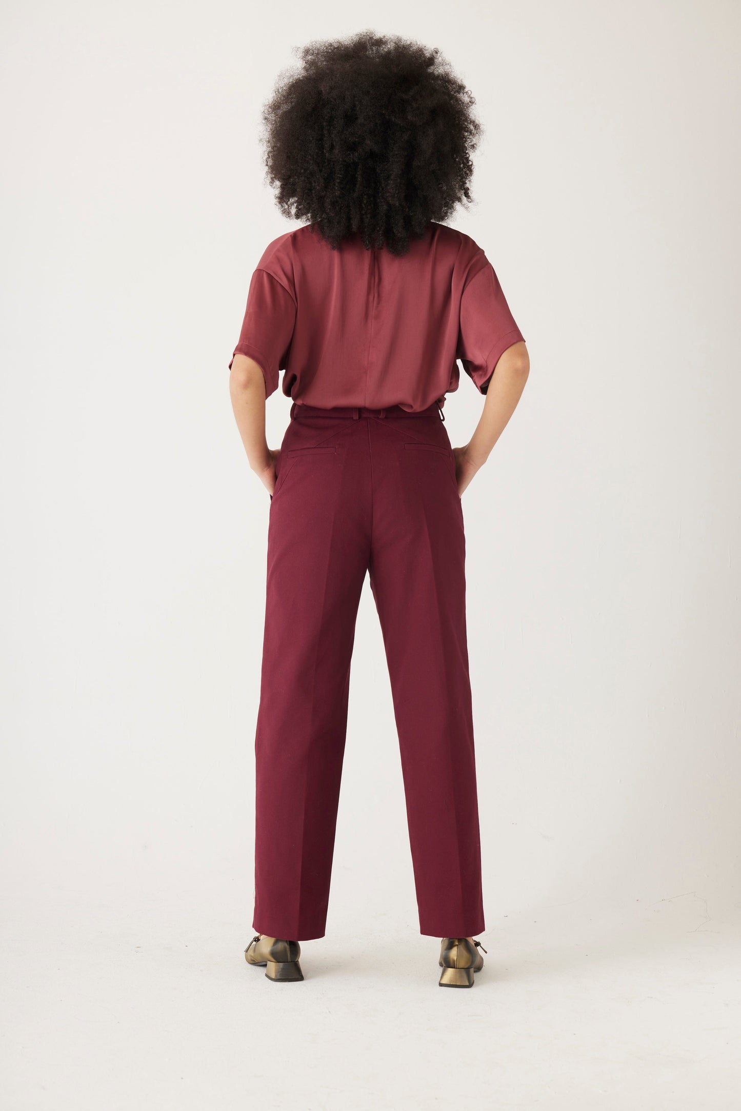 Piper Pant in Cotton Twill Pant CHRISTINE ALCALAY   