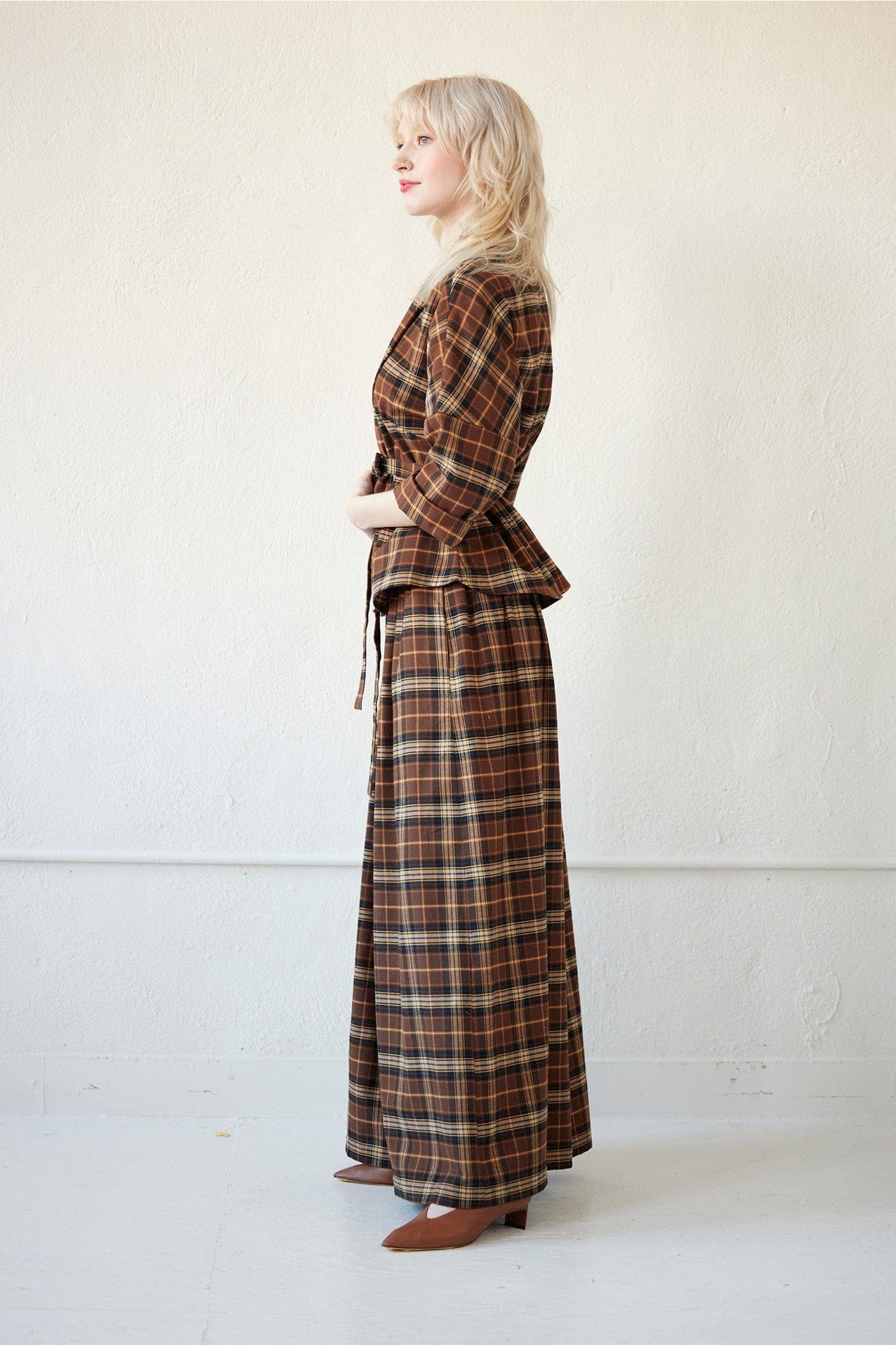 Gretchen Pant in Japanese Flannel Pants CHRISTINE ALCALAY   