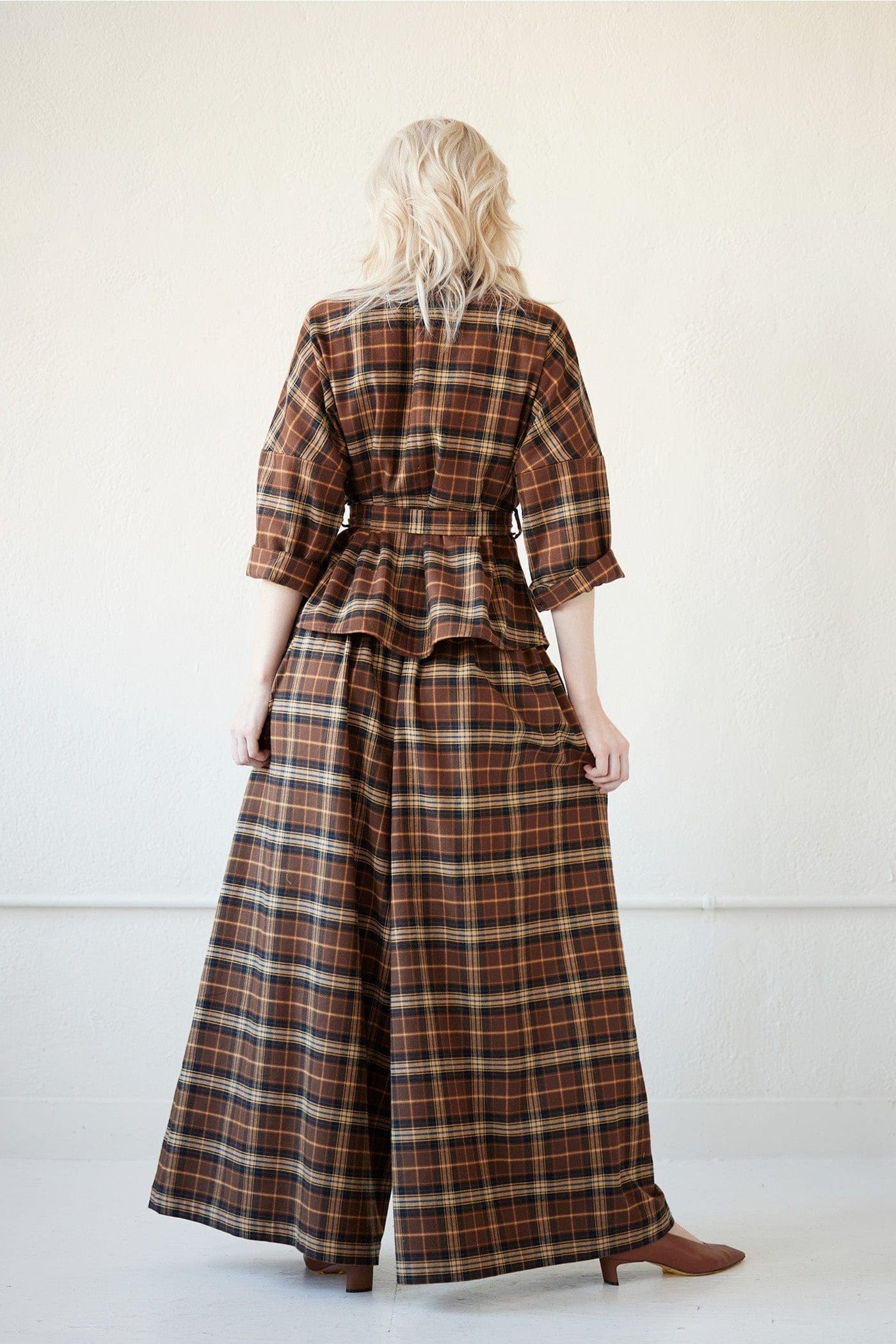 Gretchen Pant in Japanese Flannel Pants CHRISTINE ALCALAY   