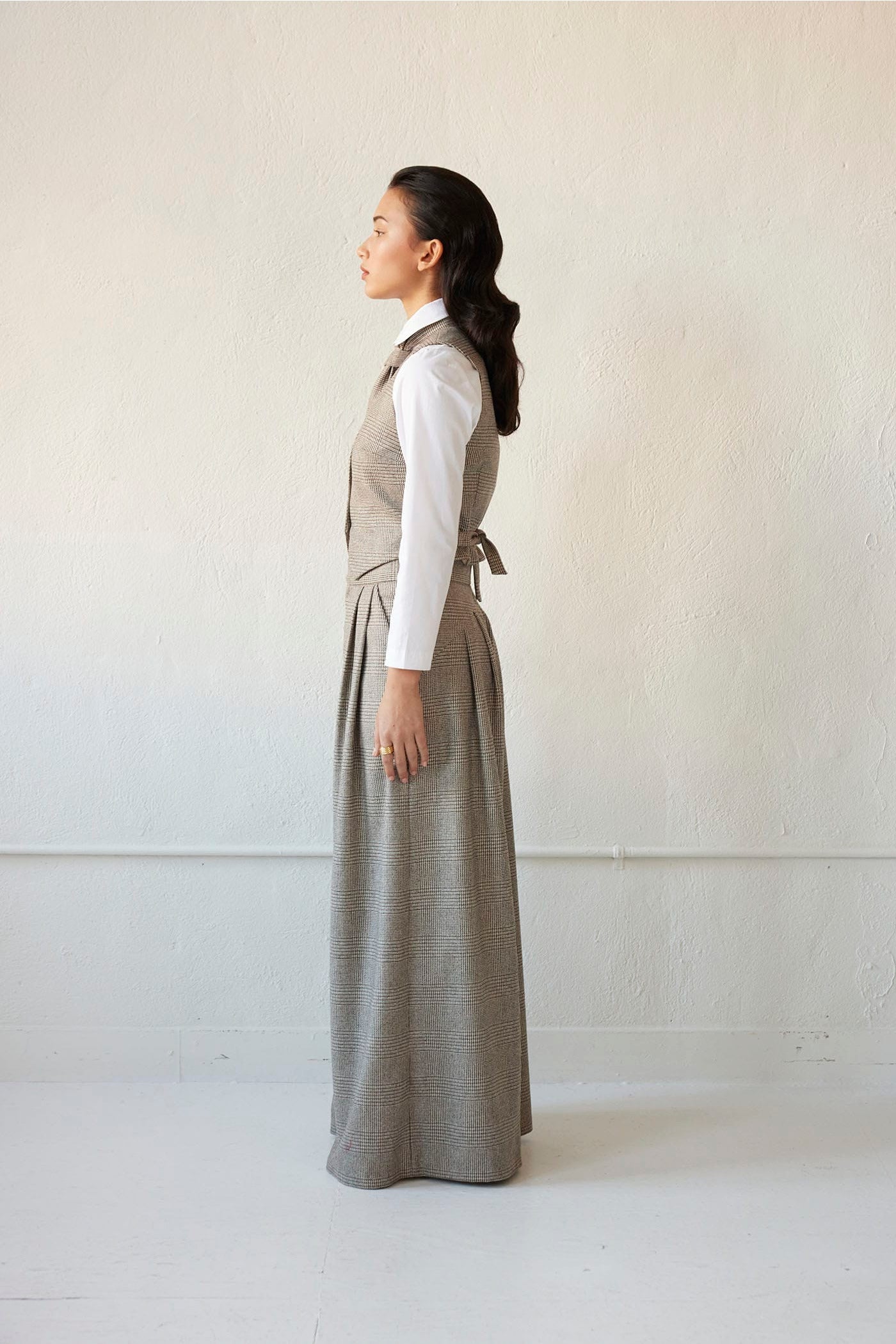 Katherine Pant in Wool Blend Pants CHRISTINE ALCALAY   