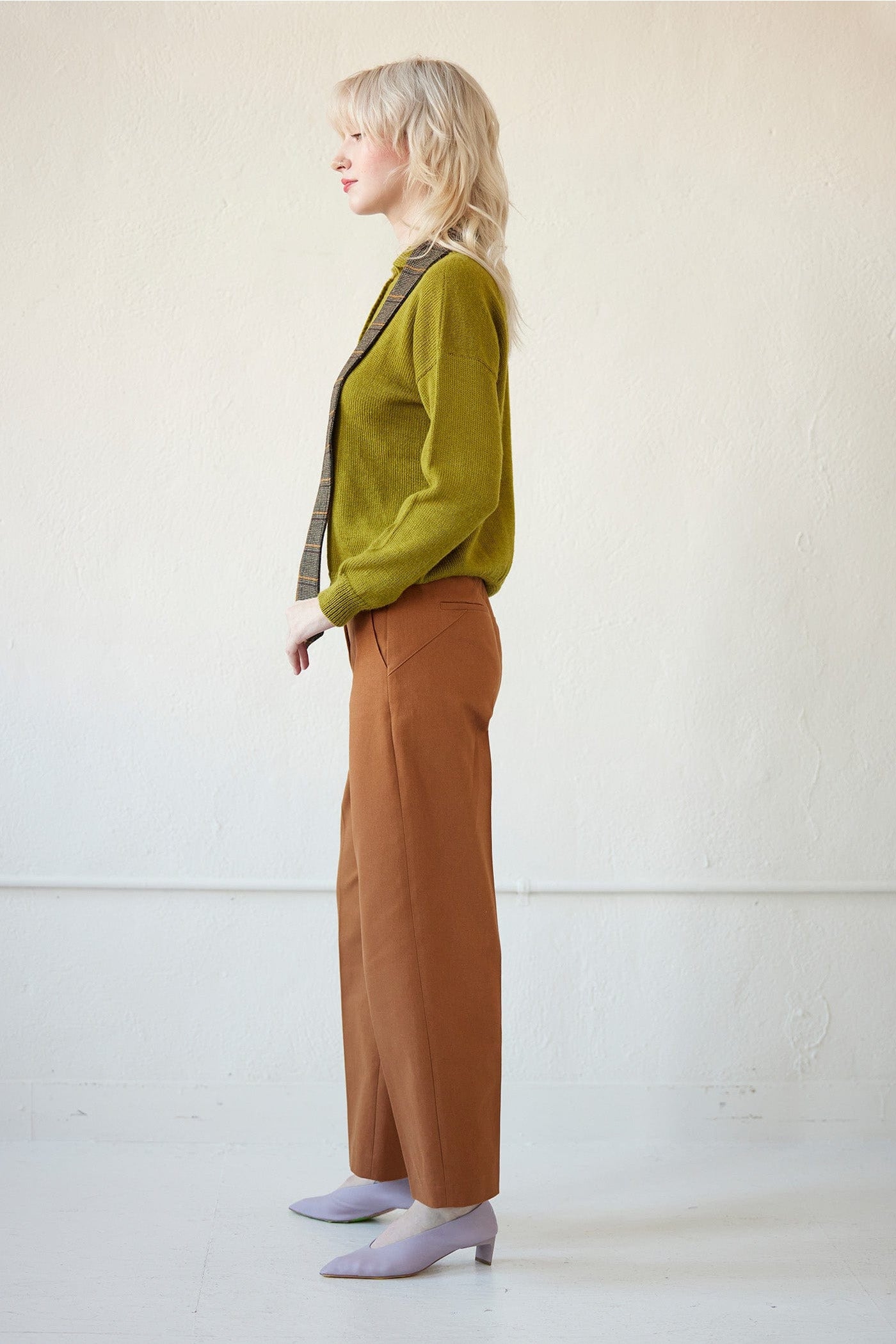 Piper Pant in Cotton Twill Pants CHRISTINE ALCALAY   