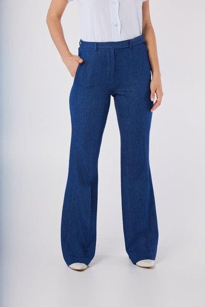 Sandy Trouser in Denim Pants CHRISTINE ALCALAY