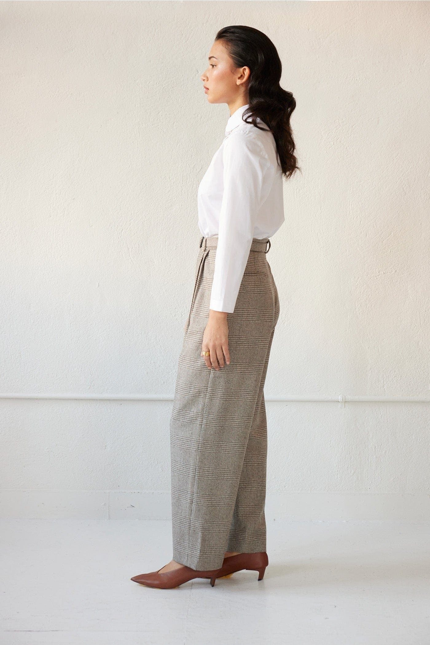 SAMPLE FW23 - Charlize Pant in Wool Samples CHRISTINE ALCALAY   