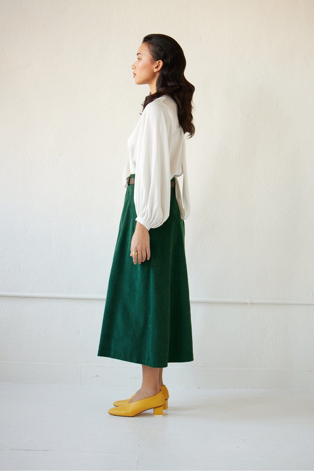 SAMPLE FW23 - Margot Skirt in Corduroy Samples CHRISTINE ALCALAY   