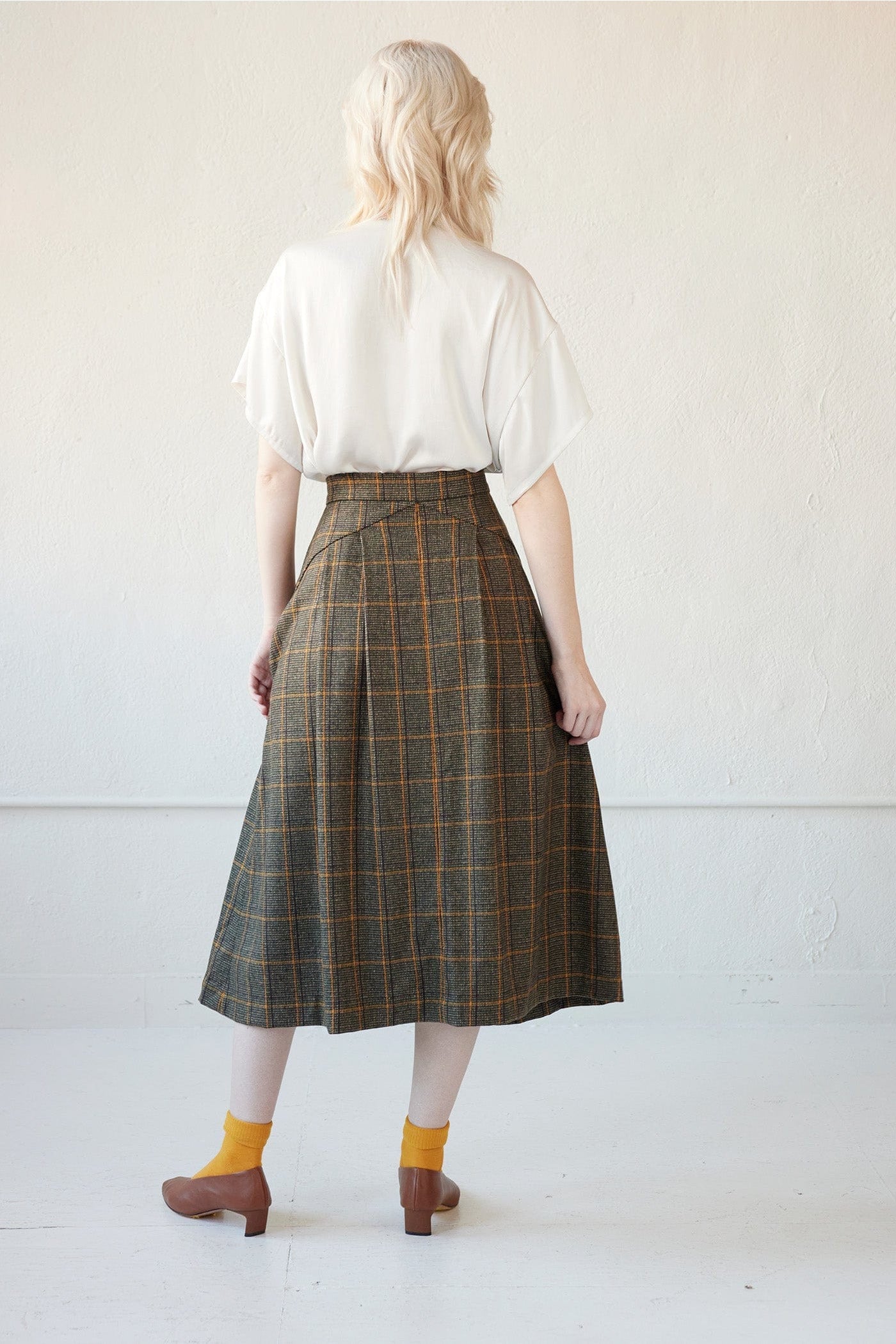 Wendy Skirt in Wool Samples CHRISTINE ALCALAY   