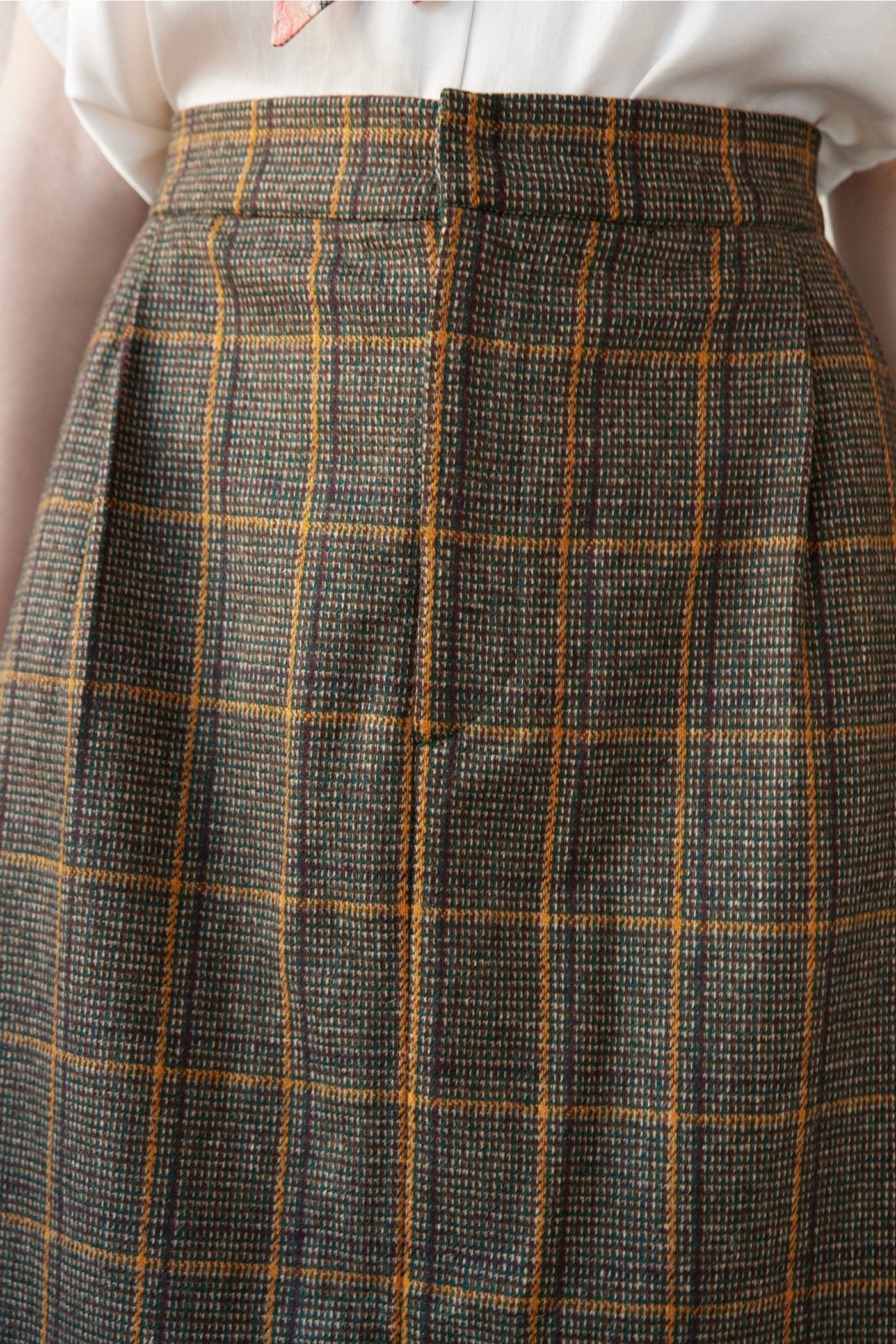 Wendy Skirt in Wool Samples CHRISTINE ALCALAY   