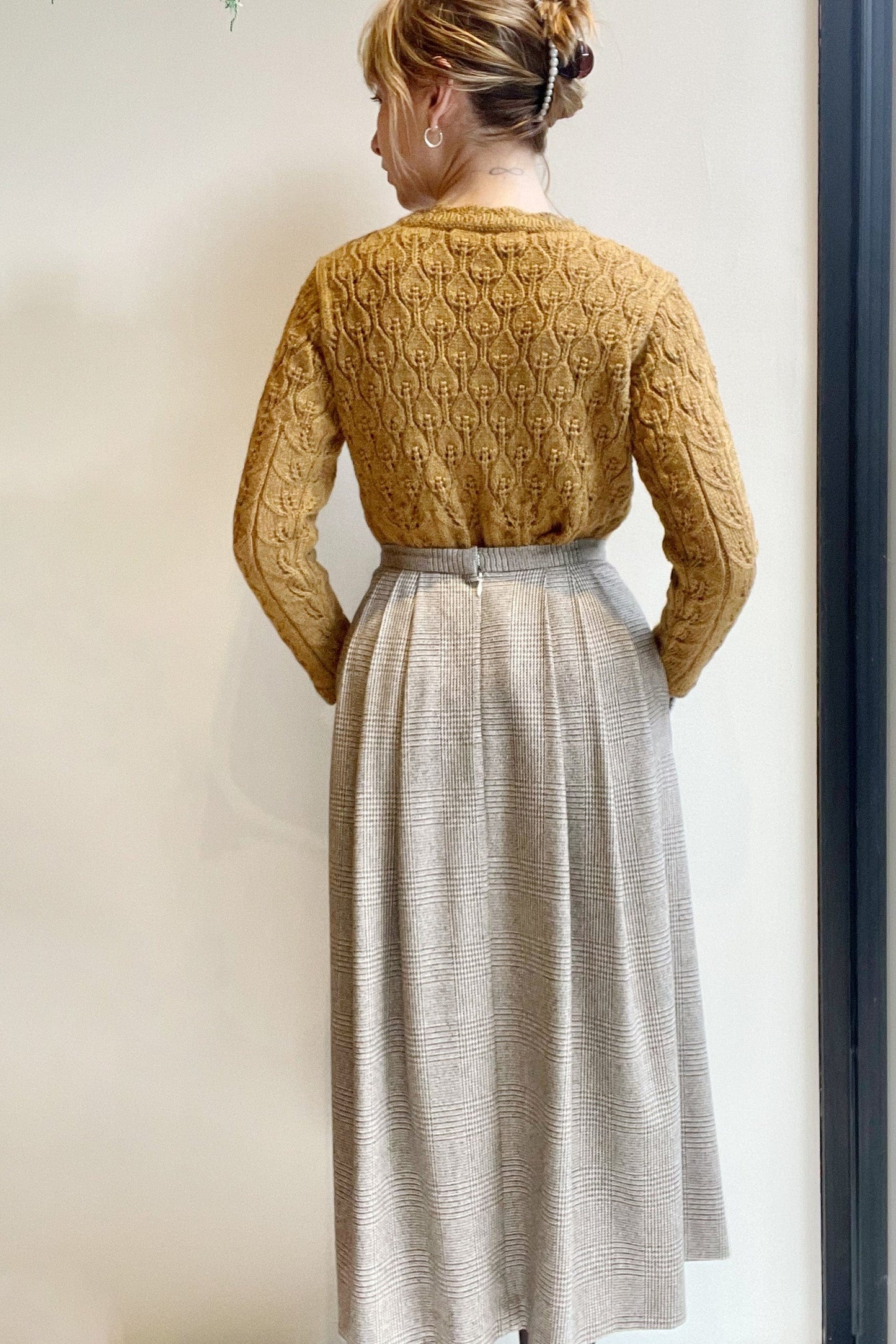 Audrey Skirt in Wool Skirts CHRISTINE ALCALAY   