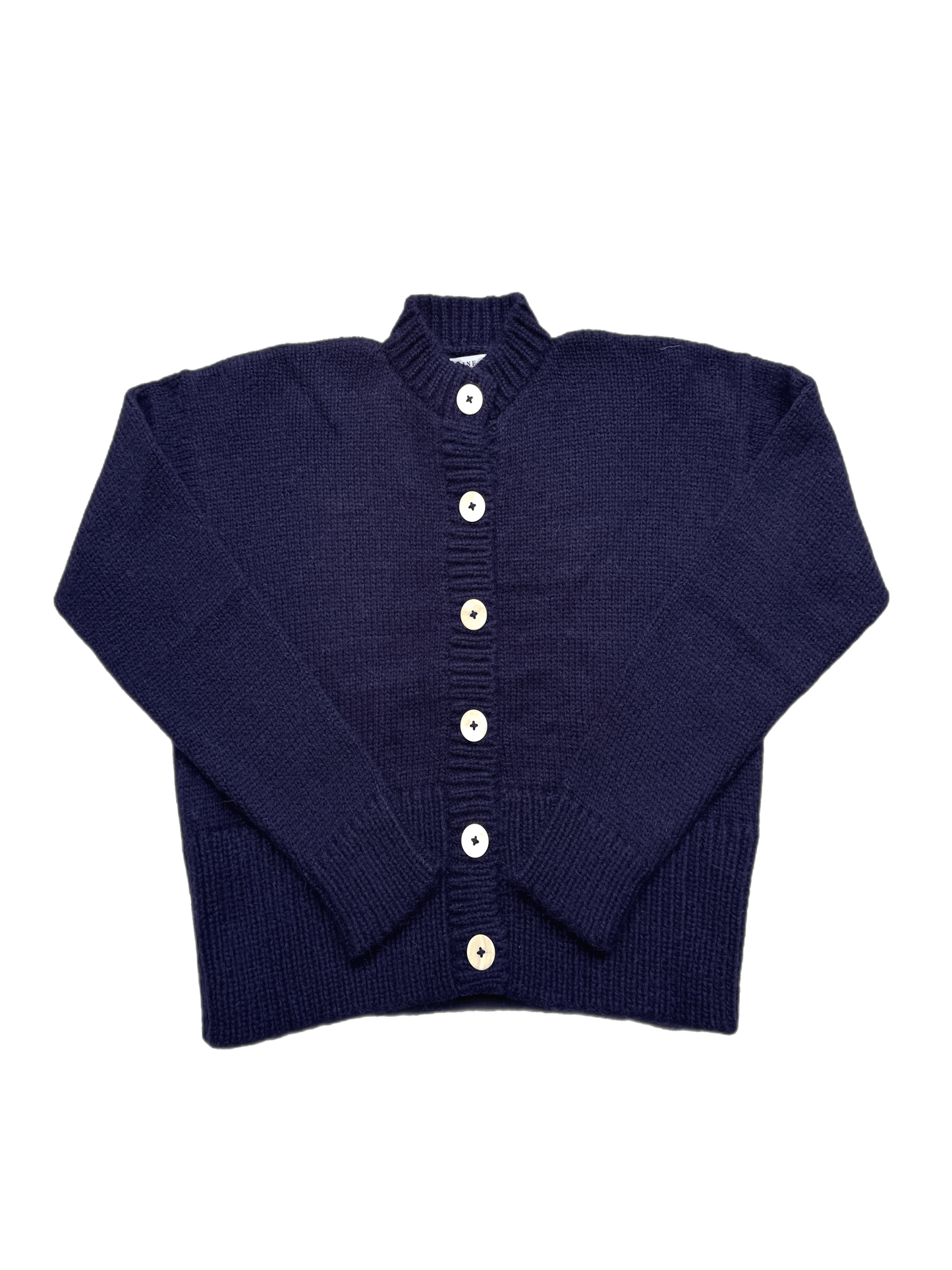 Petra Cardigan in Alpaca Blend Sweater CHRISTINE ALCALAY Midnight Blue One Size 