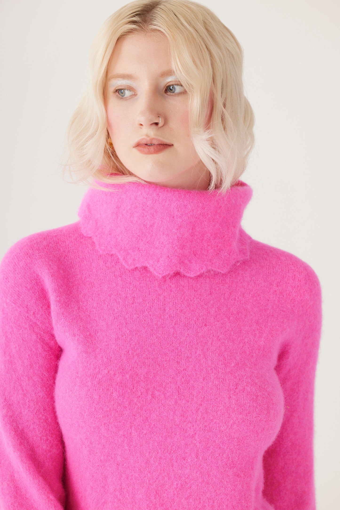 Hand Dyed Colette Sweater in Alpaca Sweaters CHRISTINE ALCALAY   