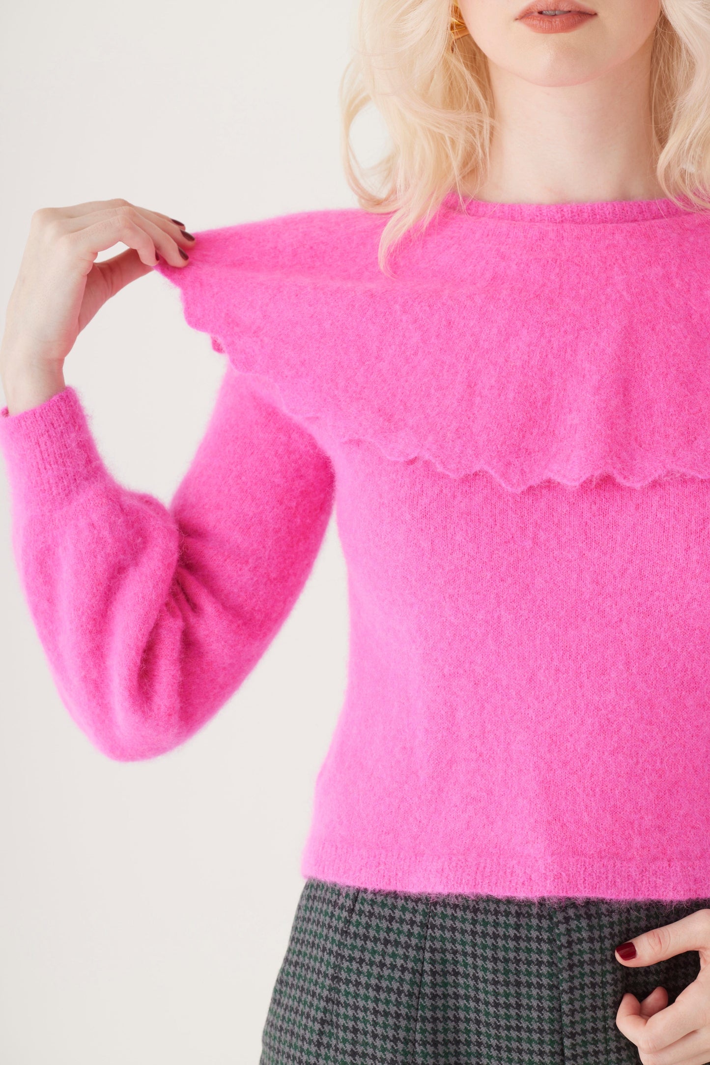 Hand Dyed Colette Sweater in Alpaca Sweaters CHRISTINE ALCALAY   