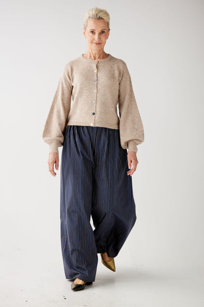 SAMPLE FW25 - Colleen Mixed Button Cardigan Sweater Samples CHRISTINE ALCALAY