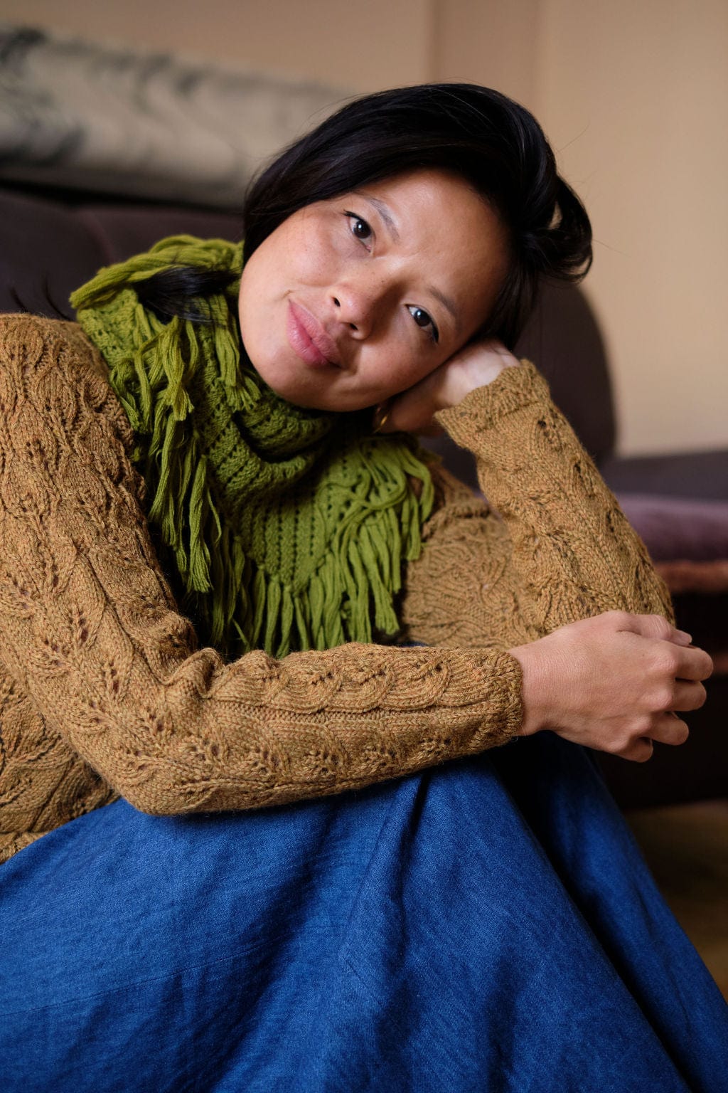 Emma Sweater in Baby Alpaca Wool Sweaters CHRISTINE ALCALAY