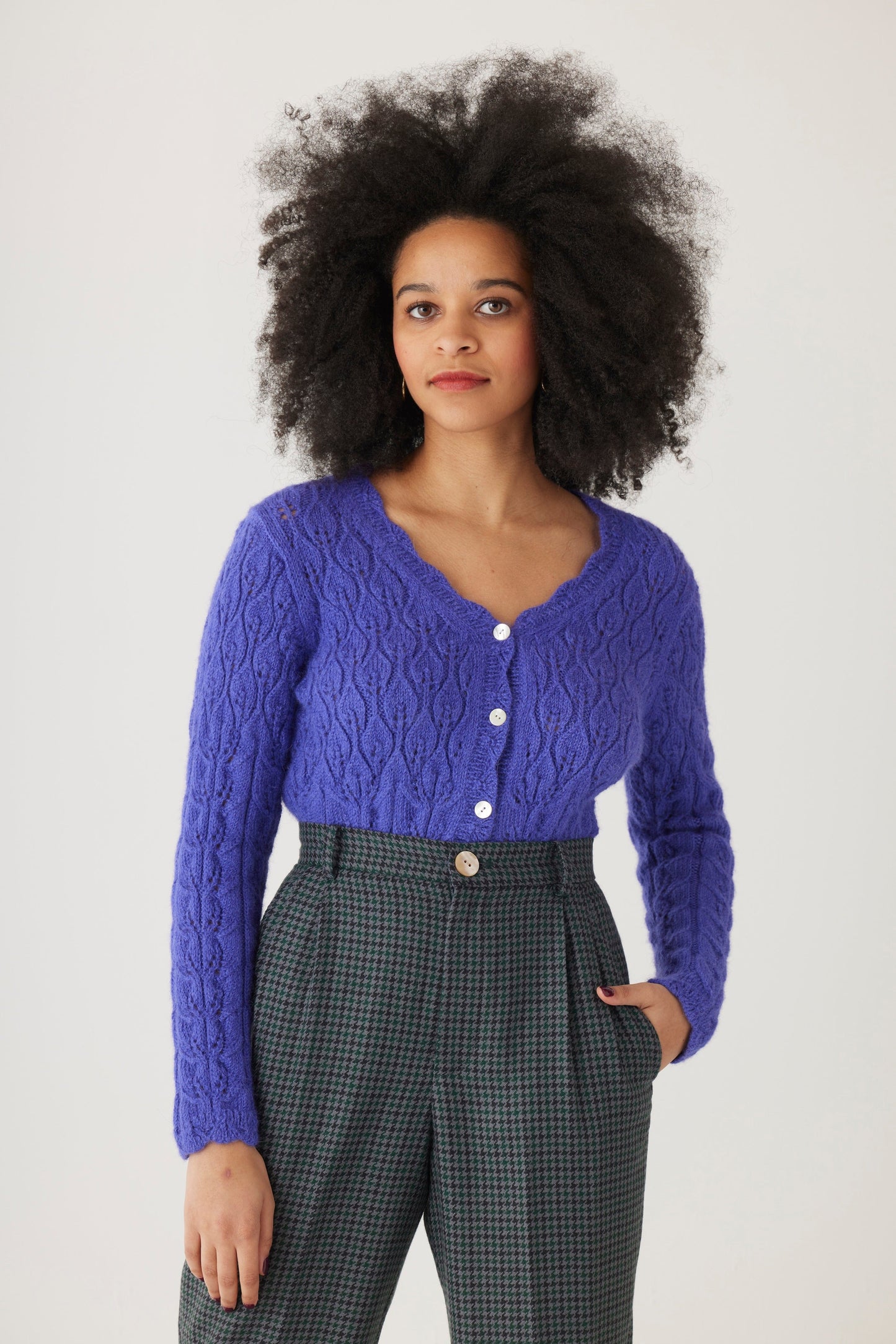 Emma Sweater in Baby Alpaca Wool Sweaters CHRISTINE ALCALAY