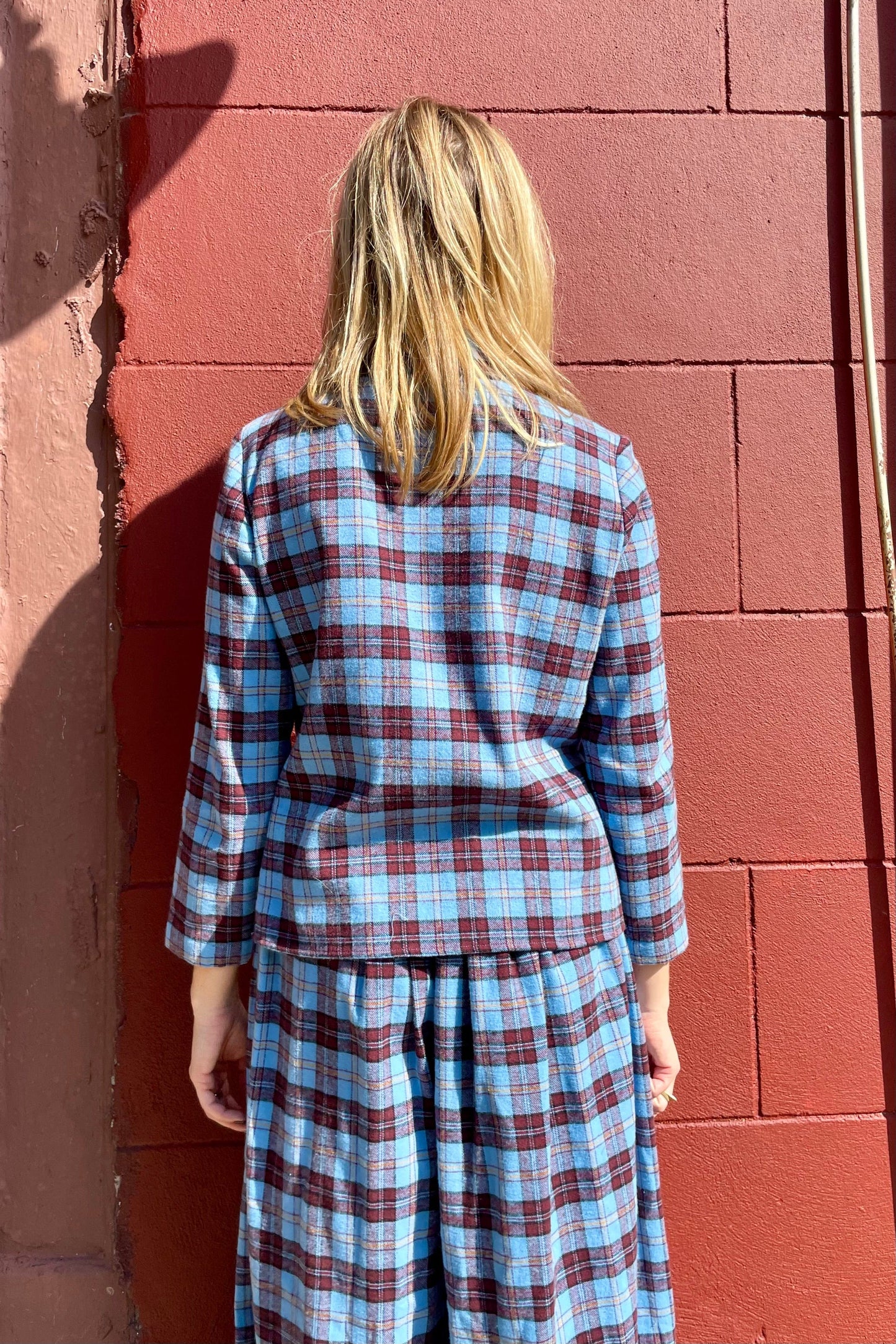 Binty Blouse in Seaside Flannel Tops CHRISTINE ALCALAY   