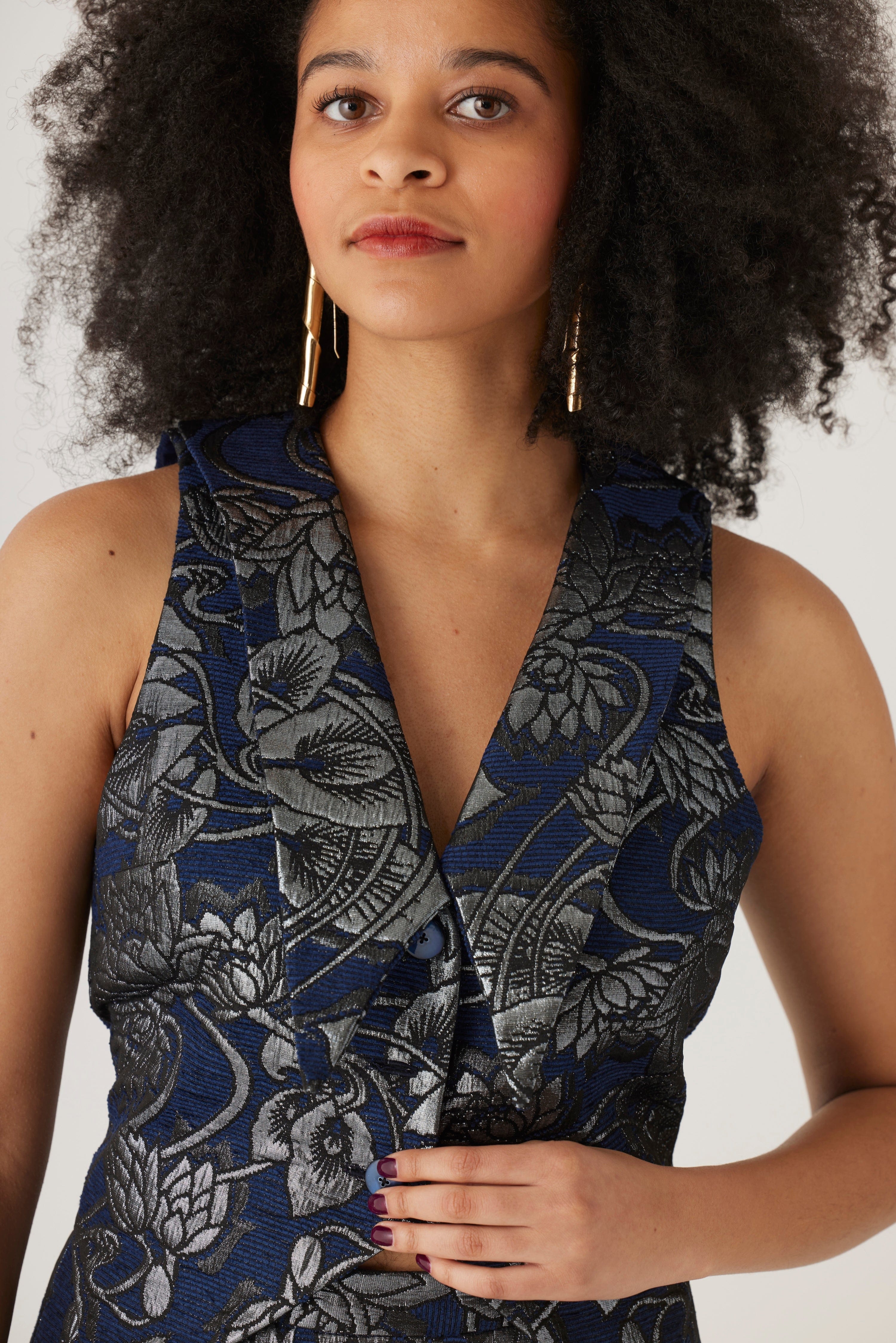 Brocade vest outlet