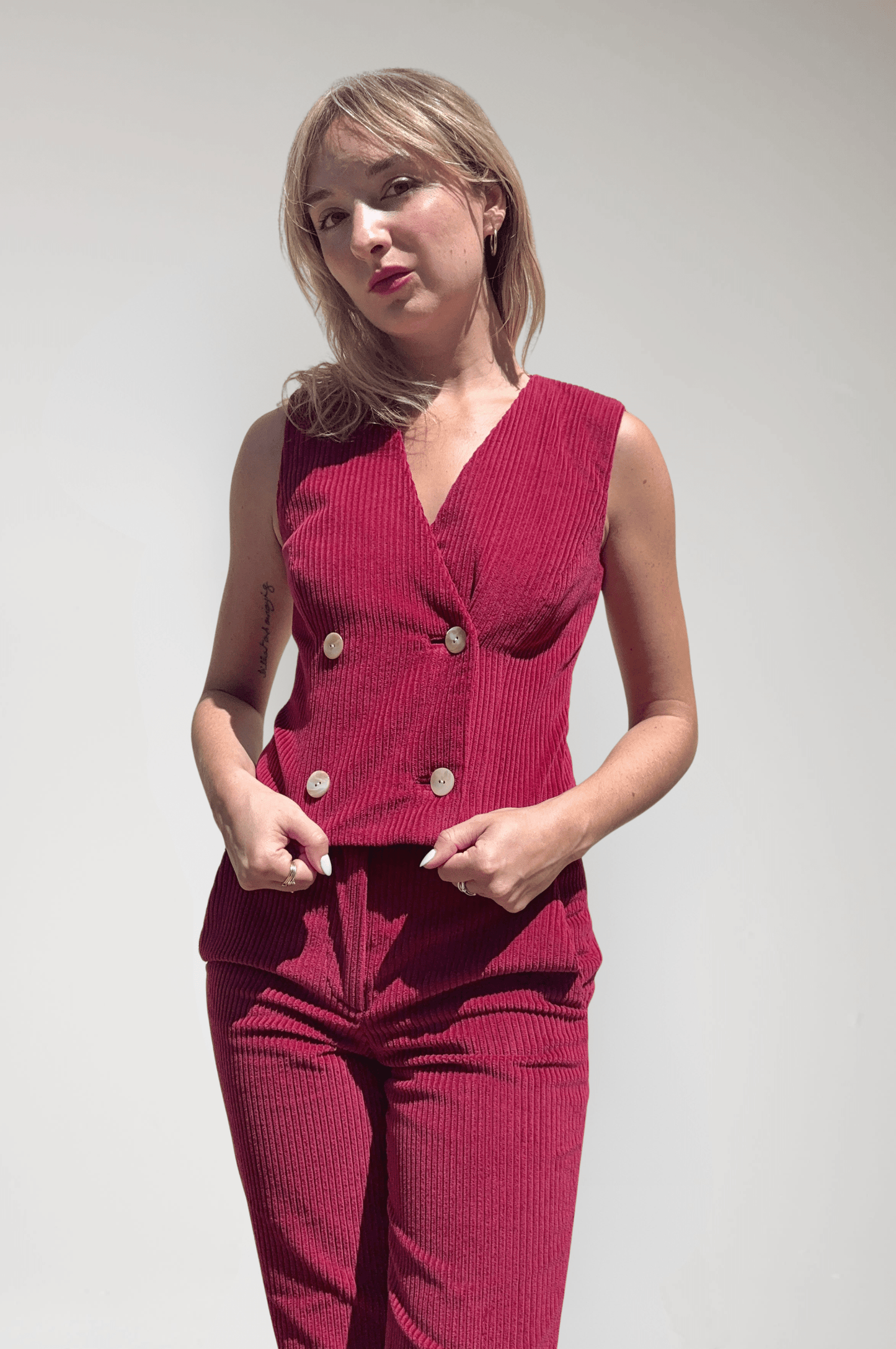 Cody Vest in Corduroy Vests CHRISTINE ALCALAY