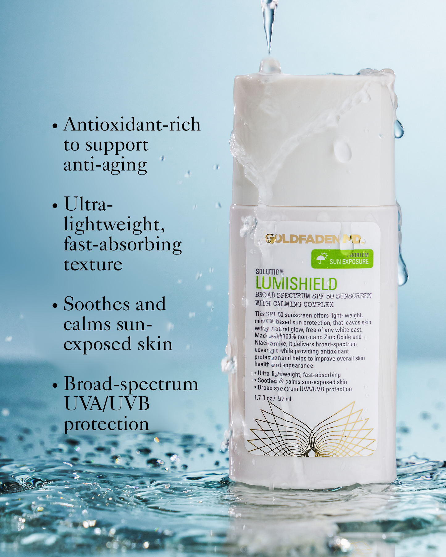 LumiShield SPF 50 Goldfaden MD