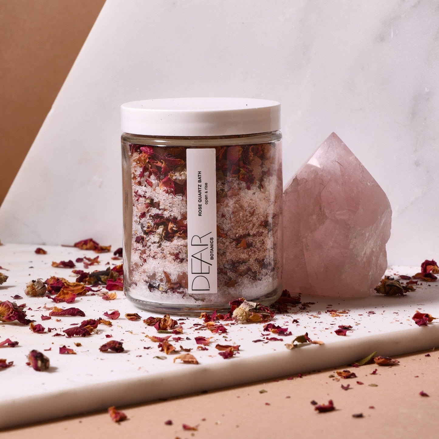 Rose Quartz Bath Dear Botanics