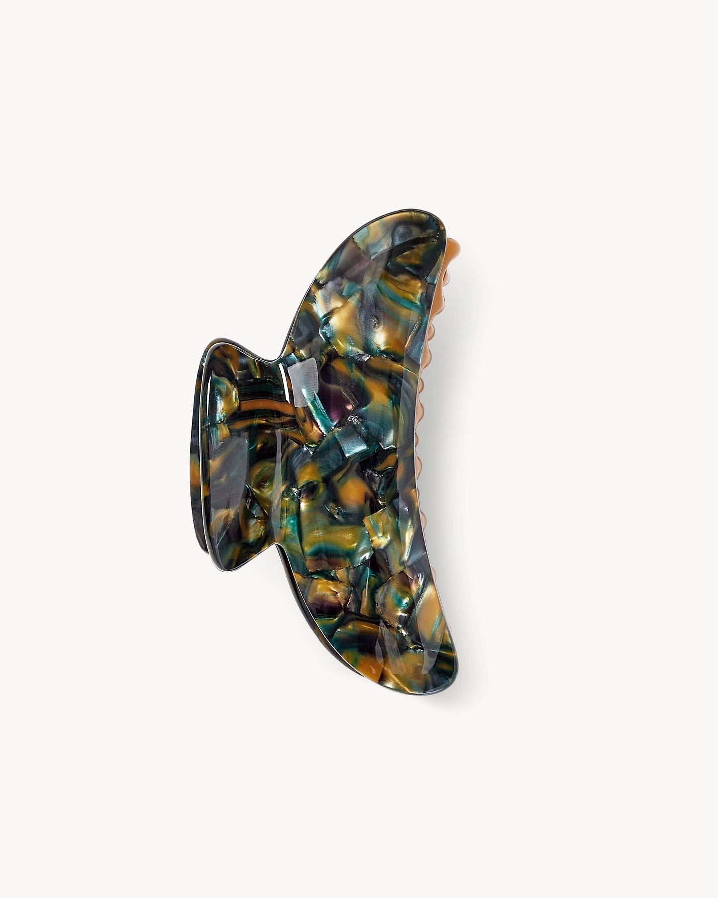 Grande Heirloom Claw in Green Tortoise Hair Accessories MACHETE