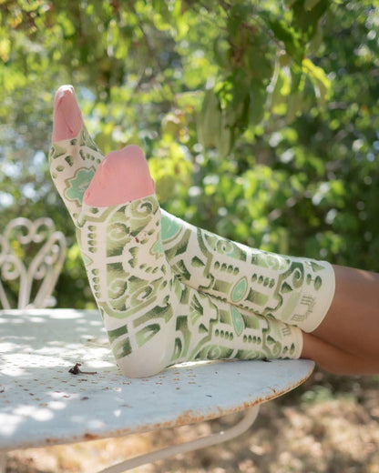 Socks Jardins Écru Bonne Maison