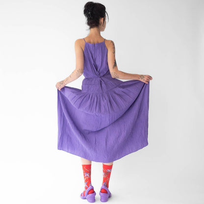 Red Iris Sock Bonne Maison