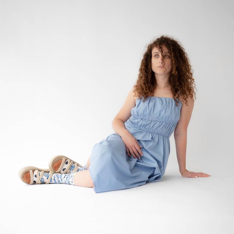 Natural Figure Sock Bonne Maison