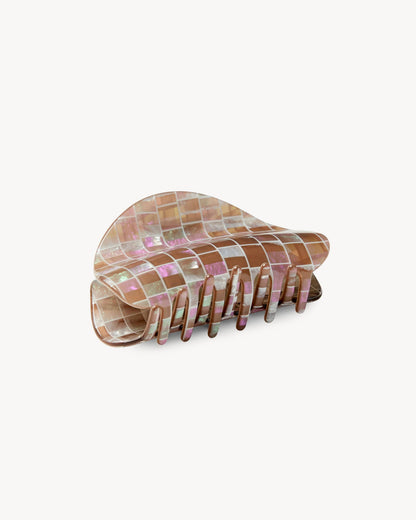Crescent Claw in Brown Shell Checker MACHETE